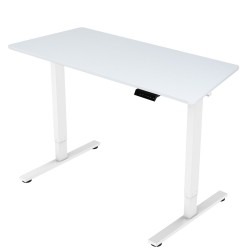Desk ERGO FIT with 1 motor 120x68xH71,5-116cm, white