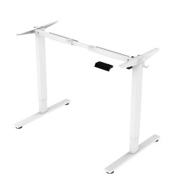 Desk ERGO FIT with 1 motor 120x68xH71,5-116cm, white