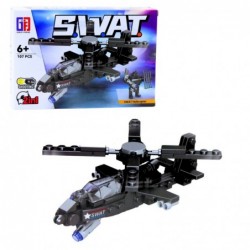 Construction Bricks Vehicles Transport SWAT 2in1 92-117 pcs.