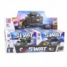 Construction Bricks Vehicles Transport SWAT 2in1 92-117 pcs.