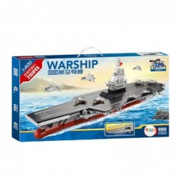 Construction Bricks WARSHIP 003 Large Aircraft Carrier 1:420 2151 pcs.