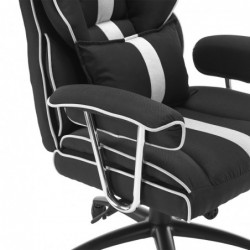 White Shark LE MANS Gaming Chair black/white