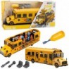 School Bus for Turning DIY Set Yellow 48 pcs.