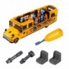 School Bus for Turning DIY Set Yellow 48 pcs.