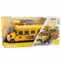 School Bus for Turning DIY Set Yellow 48 pcs.