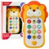 Interactive Educational Phone for Toddlers Sounds Melodies Yellow Lion
