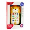 Interactive Educational Phone for Toddlers Sounds Melodies Yellow Lion