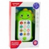 Interactive Educational Phone for Toddlers Sounds Melodies Dinosaur Green