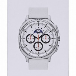 Samsung Galaxy Watch 8 Classic 3.3 cm (1.3") AMOLED 46 mm Digital 438 x 438 pixels Touchscreen 4G Silver Wi-Fi GPS