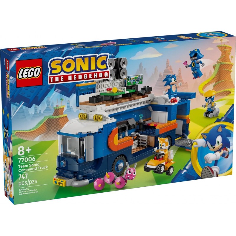 LEGO SONIC THE HEDGEHOG 77006 Team Sonic Command Truck