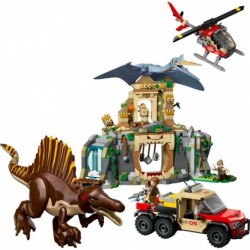 LEGO JURASSIC WORLD 76976 Spinosaurus & Quetzalcoatlus Air Mission