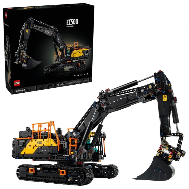 LEGO TECHNIC 42215 Volvo EC500 Hybrid Excavator