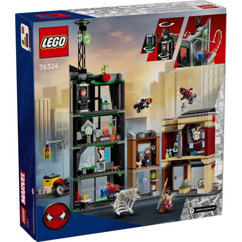 LEGO MARVEL 76324 Spider-Man vs. Oscorp