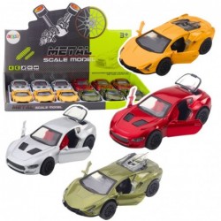 Metal Sports Car With...