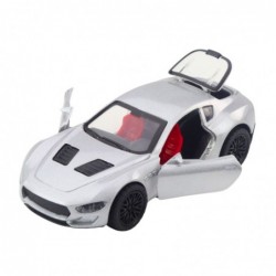 Metal Sports Car With Motorized Lights Sounds Mix