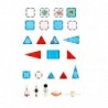 Magnetic Space Windows Construction Blocks 90 pcs.