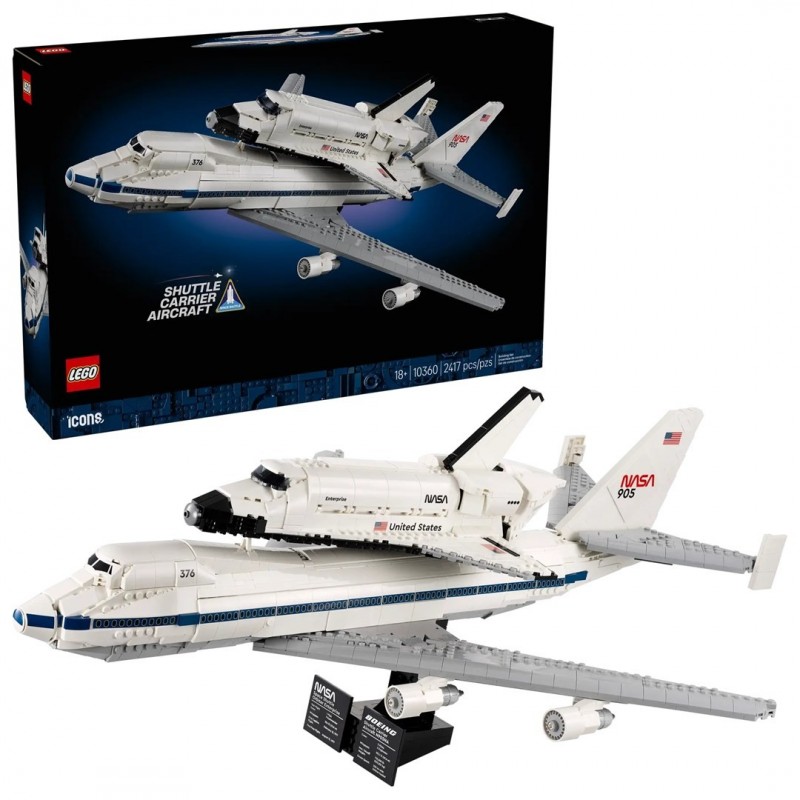 LEGO ICONS 10360 Shuttle Carrier Aircraft