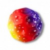 Ball with dimples for bouncing, kneading, colorful foam, 10 cm