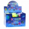 Ball with dimples for bouncing, kneading, colorful foam, 10 cm