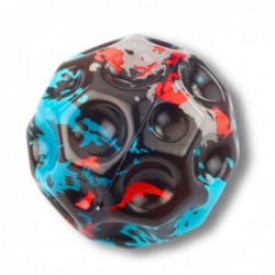 Ball with dimples for bouncing, kneading, foam spots 9cm