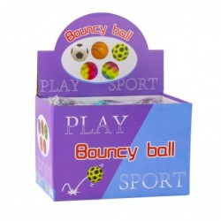 Ball with dimples for bouncing, kneading, foam spots 9cm