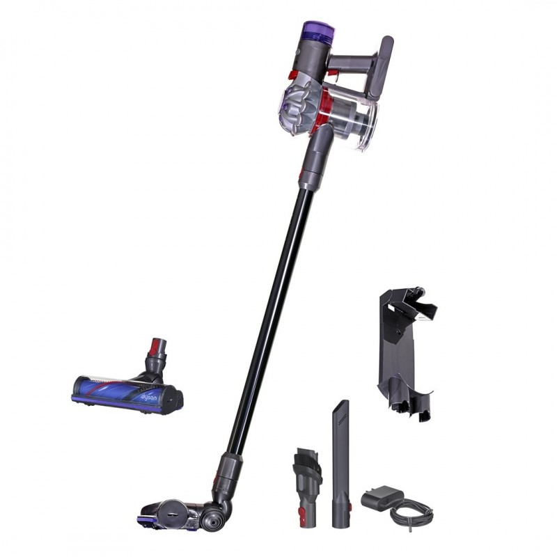 Dyson V8 Advanced 2-in-1 stick vacuum Battery Dry Bagless Nickel, Silver