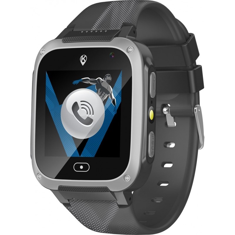 Smartwatch dla dziecka KiDiZ Basic czarny