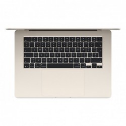 Apple 15-inch MacBook Air: Apple M4 chip with 10-core CPU and 10-core GPU, 16GB, 512GB SSD - Starlight