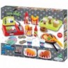 Ecoiffier Set of Fast Food Snacks and Accessories