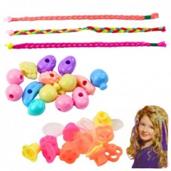 DIY Beauty Set of Colorful Beads Hair Braids