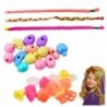DIY Beauty Set of Colorful Beads Hair Braids