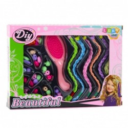 DIY Beauty Set of Colorful Beads Hair Braids