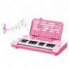 24K Educational Electronic Piano with Pink Music Stand