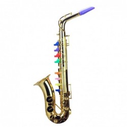 Children's Musical Instrument Toy Saxophone Gold