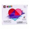 Magnetic Tangram Blocks Puzzle Heart Stickers 8 pcs.