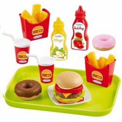 Ecoiffier Fast Food Set of...