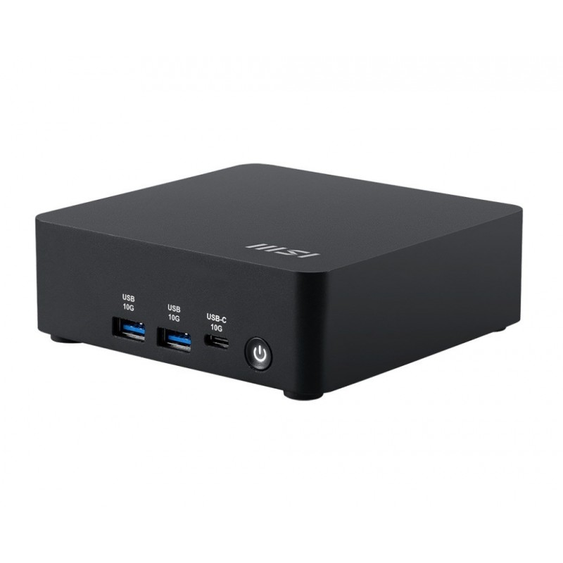 MSI Cubi NUC AI 1UMG-06SEU Intel Core Ultra 7 155H 16GB SSD1TB Intel Arc graphics AX211 WiFi 6E Windows 11 Pro Black