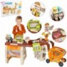 WOOPIE Store Supermarket Trolley Cash register Movable elements + 65 akc.