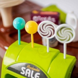 WOOPIE Store Supermarket Trolley Cash register Movable elements + 65 akc.