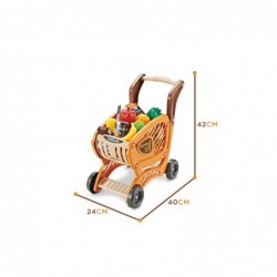 WOOPIE Store Supermarket Trolley Cash register Movable elements + 65 akc.