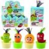 Screaming Vegetables Interactive Figurines Colorful Hair Mix