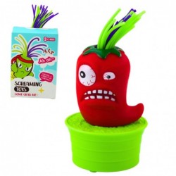 Screaming Vegetables Interactive Figurines Colorful Hair Mix