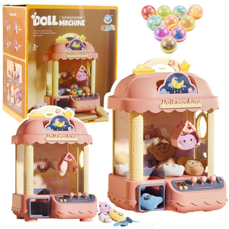 Token Catching Machine with Lights and Sounds, Pink