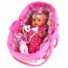 Baby Doll in Carrier Bottle Pacifier Talks Babbles Wee