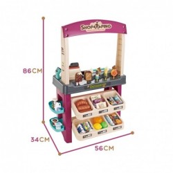 WOOPIE Shop Supermarket with ice cream and sweets Light Sound + 55 Akc.