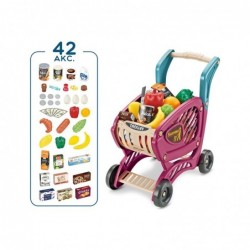 WOOPIE Shopping Cart for Children Movable Elements + 42 Akc.