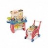 WOOPIE Store Supermarket Shopping cart Ice cream Sweets + 40 Akc.