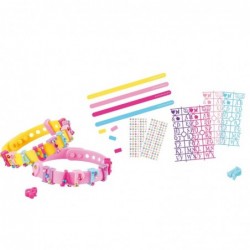 DIY Bracelet Set Letter Charms 4 Adjustable Bracelets