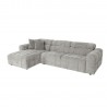 Corner sofa BELISMA LC, grey