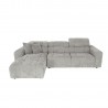 Corner sofa BELISMA LC, grey